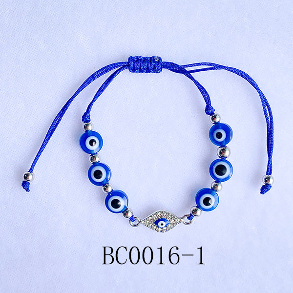 Resin  Evil Eyes  Zircon  Bracelet BC0016