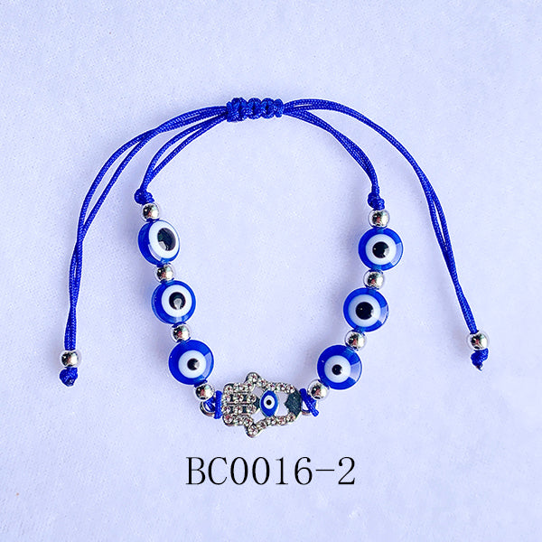 Resin  Evil Eyes  Zircon  Bracelet BC0016