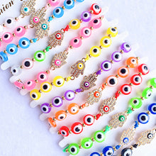 Load image into Gallery viewer, Resin  Evil Eyes  Zircon Bracelet BD0007