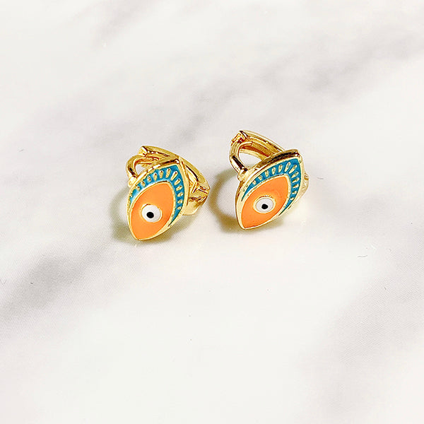 Alloy Evil Eyes Enamel  Earring EC0022