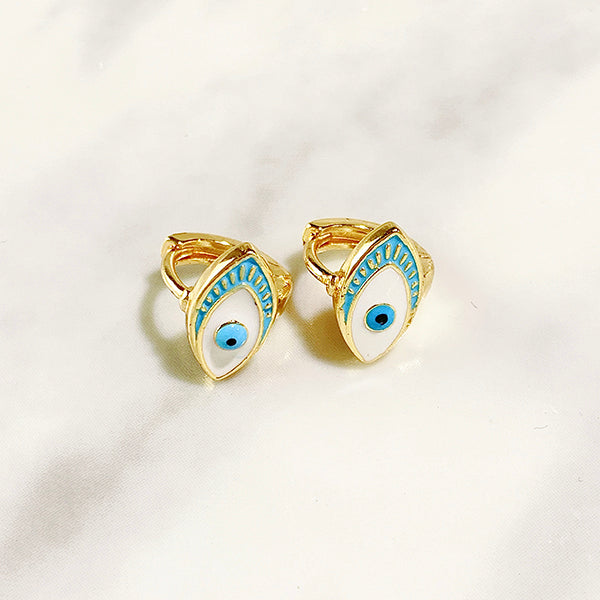 Alloy Evil Eyes Enamel  Earring EC0022