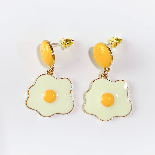 Alloy Poached Egg Earring EC0023