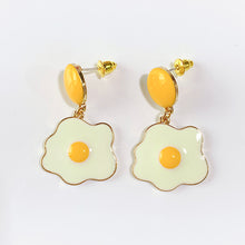 Load image into Gallery viewer, Alloy Poached Egg Earring EC0023