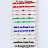 Resin Evil Eyes  Bracelet (a set 12pcs) BD0019