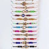 Evil Eyes Zircon  Bracelet (a set 12pcs) BD0020