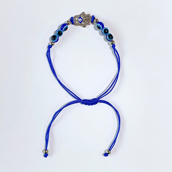 Evil Eyes Zircon Blue Series Bracelet (a set 12pcs) BD0026