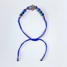 Load image into Gallery viewer, Evil Eyes Zircon Blue Series Bracelet (a set 12pcs) BD0026