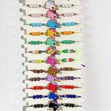 Different Color  Unicorn Enamel  Bracelet (a set 12pcs) BD0031