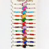 Different Color  Unicorn Enamel  Bracelet (a set 12pcs) BD0038