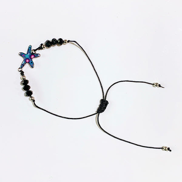 Different Color  starfish Enamel  Bracelet (a set 12pcs) BD0040