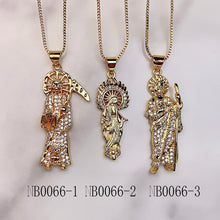 Load image into Gallery viewer, Stainless Steel Virgin Mary  Pendant Zircon Necklace NB0066