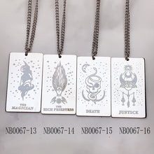 Load image into Gallery viewer, Stainless Steel Tarot series Pendant Necklace NB0067