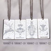 Load image into Gallery viewer, Stainless Steel Tarot series Pendant Necklace NB0067