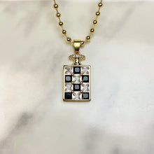 Load image into Gallery viewer, Stainless Steel Zircon Perfume Bottles Pendant Necklace NC0049