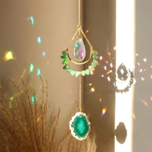 Load image into Gallery viewer, Nature Agate Crystal Chip Sun Catcher /Wind Bell