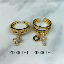 Load image into Gallery viewer, S925 Synthetic Diamond Ring RF0001