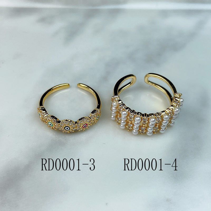 S925 Synthetic Diamond Ring RF0001