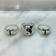 Load image into Gallery viewer, Stainless Steel Silver Series  Ring  (a set 6 pcs) RE0024