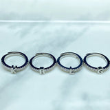 Stainless Steel 26 letters Zircon  Can Adjust  (a set  26pcs) RE0055