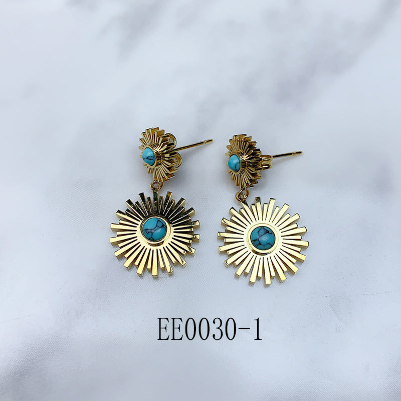 Alloy Evil Eyes Earrings EE0030