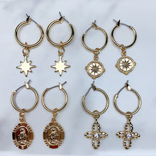 Load image into Gallery viewer, Alloy Star Earrings EE0031