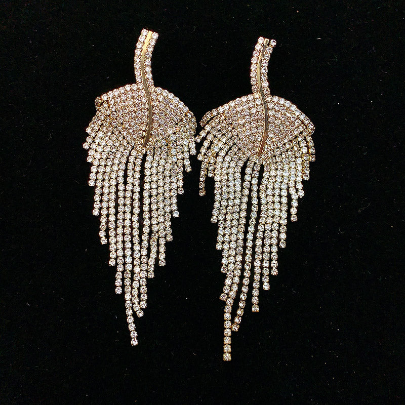 925 Silver-Pin Zircon  Earrings ED0001