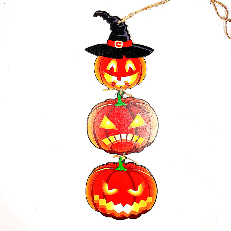 beautiful Halloween Wooden Pendant