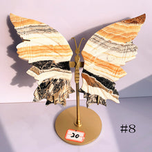 Load image into Gallery viewer, Orange Calcite  Butterfly Wings