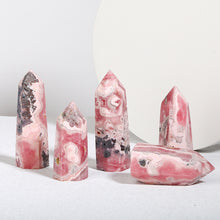 Load image into Gallery viewer, Natural Rhodochrosite Tower/Point