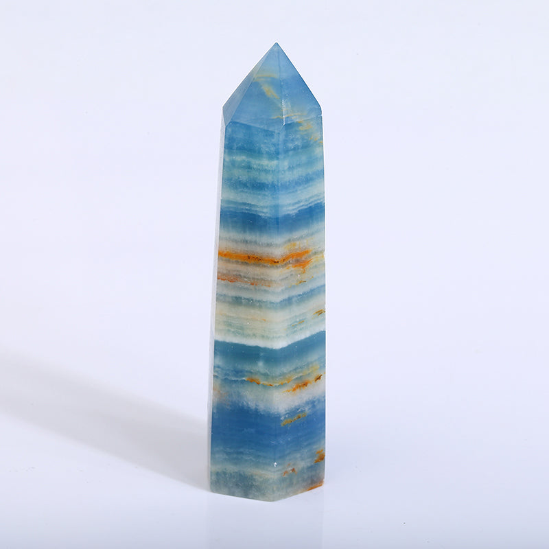 Natural Blue Onyx Tower/Point