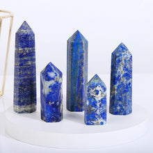 Load image into Gallery viewer, Natural Lapis Lazuli Tower/Point