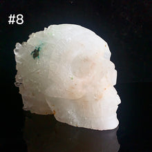 Load image into Gallery viewer, Beautiful Clear Quartz Cluster Skulls