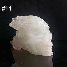 Load image into Gallery viewer, Beautiful Clear Quartz Cluster Skulls