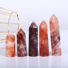 Load image into Gallery viewer, Beautiful Fire Quartz Tower/Point