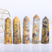 Load image into Gallery viewer, Beautiful Crazy Lace Agate Tower/Point