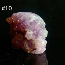 Load image into Gallery viewer, Beautiful Amethyst Cluster Skulls