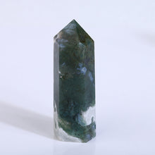 Load image into Gallery viewer, Beautiful Moss Agate Tower/Point