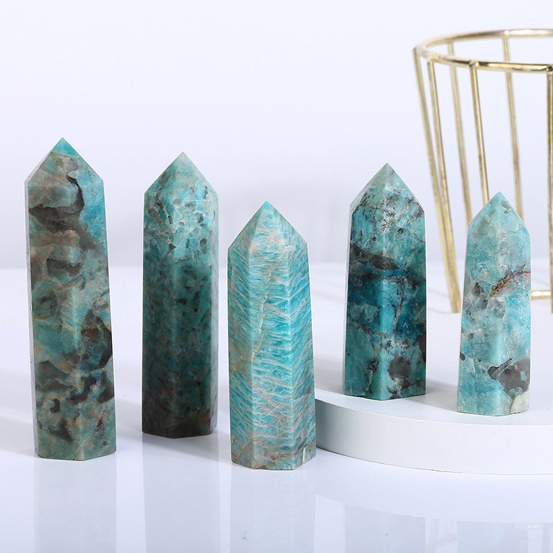 Beautiful Natural Amazonite Tower/Point