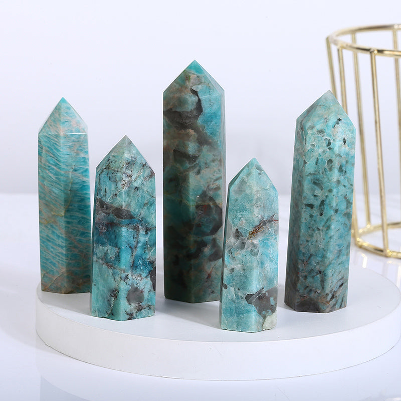 Beautiful Natural Amazonite Tower/Point