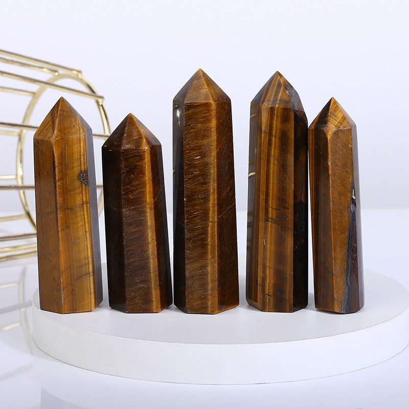 Beautiful Yellow Tiger Eye Tower/Point