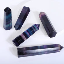 Load image into Gallery viewer, Beautiful Rainbow Fluorite Tower/Point