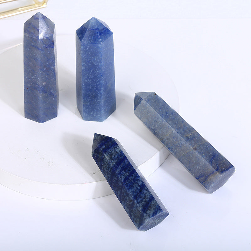 Beautiful Natural Blue Aventurine Tower/Point