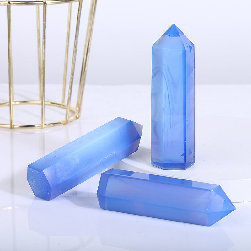 Beautiful Blue Opalite Tower/Point