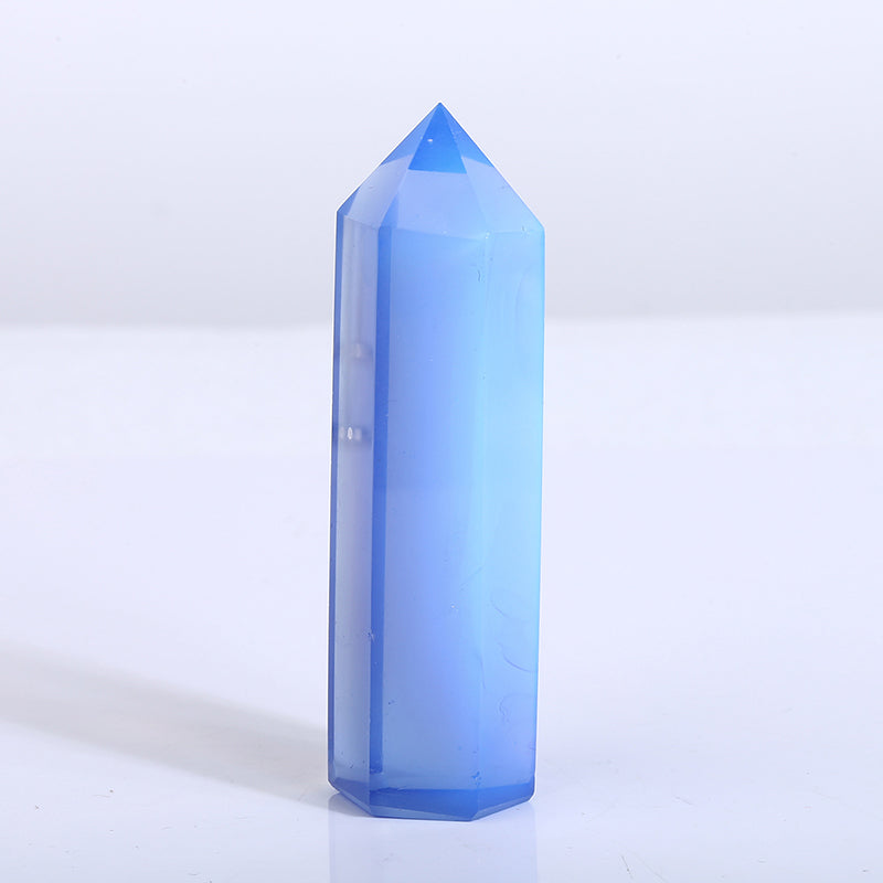 Beautiful Blue Opalite Tower/Point