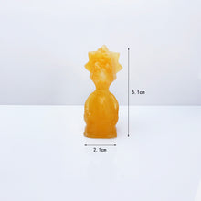 Load image into Gallery viewer, Natural Orange Calcite Simpsons Carvings （A Set 5PCS）