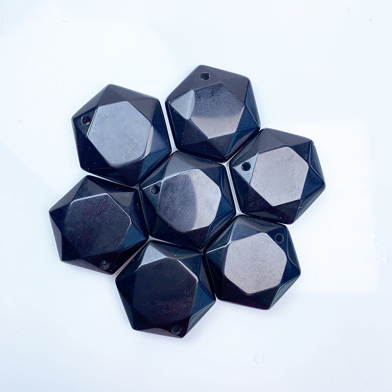 Different Material Hexagram With Hole