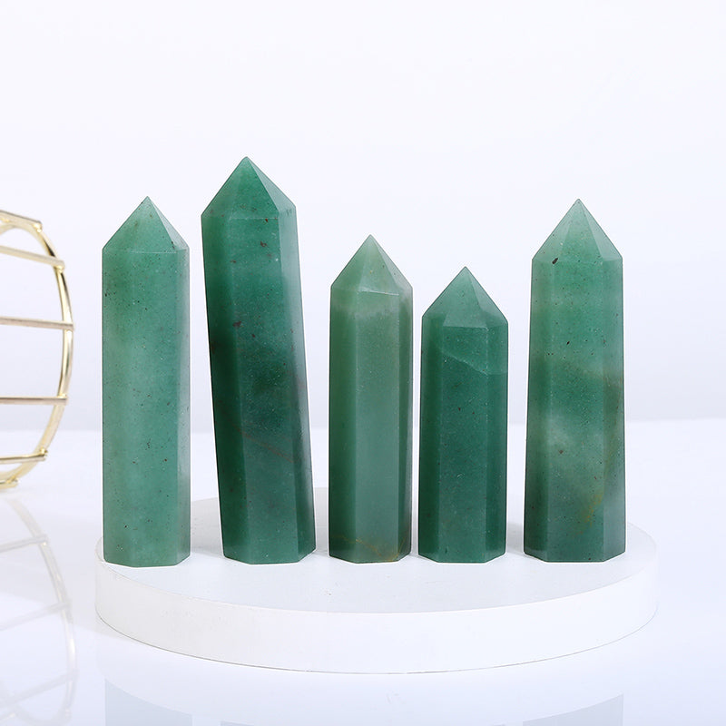 Beautiful Natural Green Aventurine Tower/Point