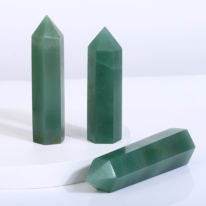 Beautiful Natural Green Aventurine Tower/Point