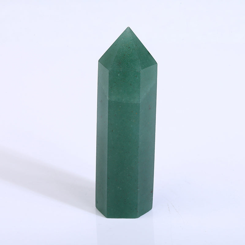 Beautiful Natural Green Aventurine Tower/Point