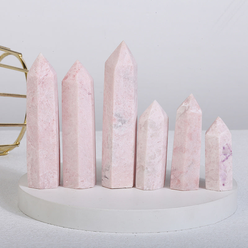 Beautiful Pink Opal Tower/Point